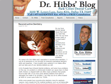 Tablet Screenshot of parkcitiesdentist.a1dentalnetwork.com