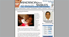 Desktop Screenshot of manhattandentist.a1dentalnetwork.com
