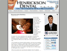 Tablet Screenshot of maplewooddentist.a1dentalnetwork.com